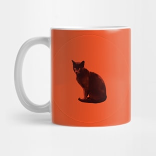 orange cat Mug